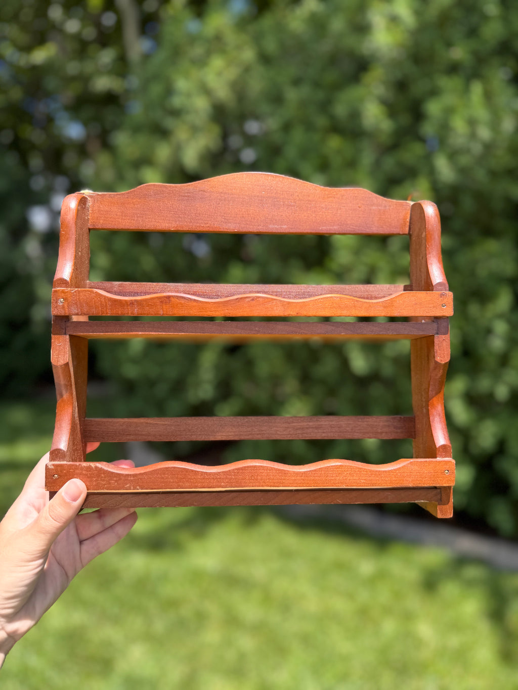 Mid-Century Woodpecker Woodware 12-Piece Spice Rack Set | Made in Japan