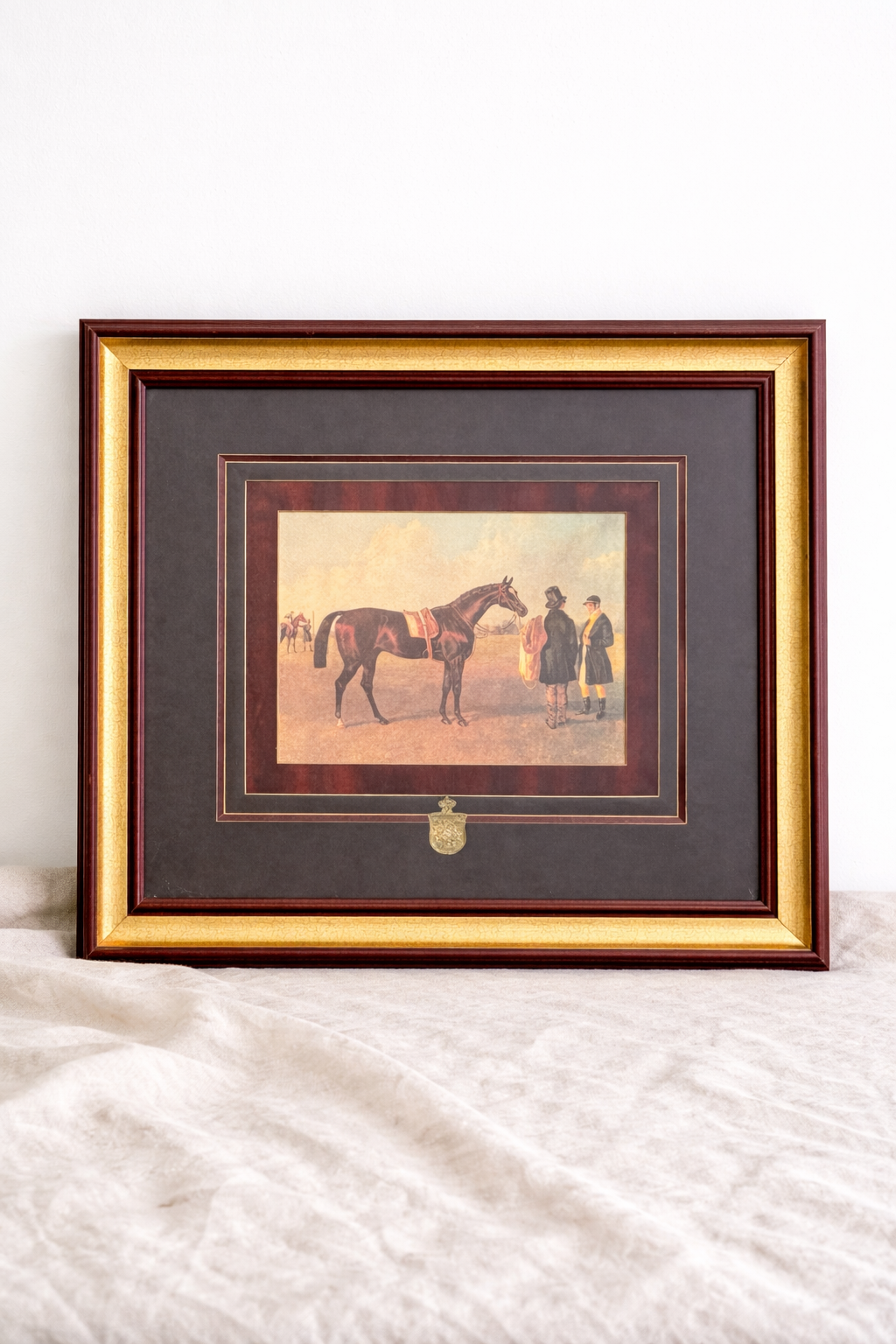 Framed Equestrian Study Print | Ralph Lauren Style Wall Art