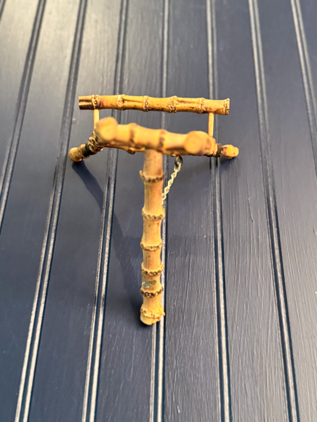 Vintage Bamboo Display Easel | Smaller