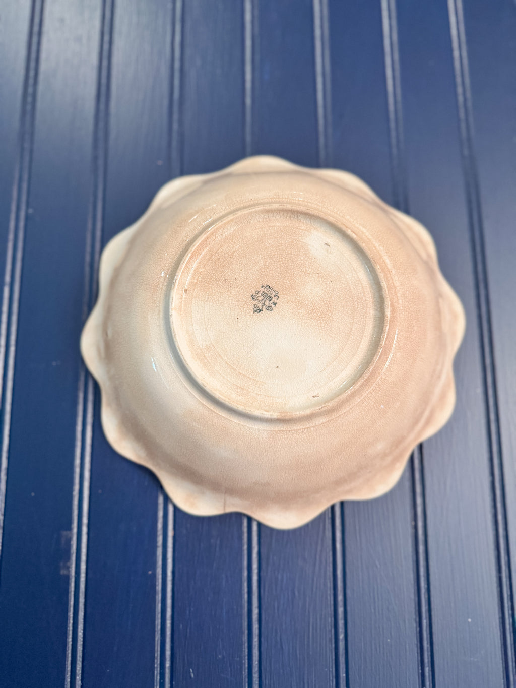 Antique La Belle China Victorian Rose Porcelain Bowl | Wheeling Pottery