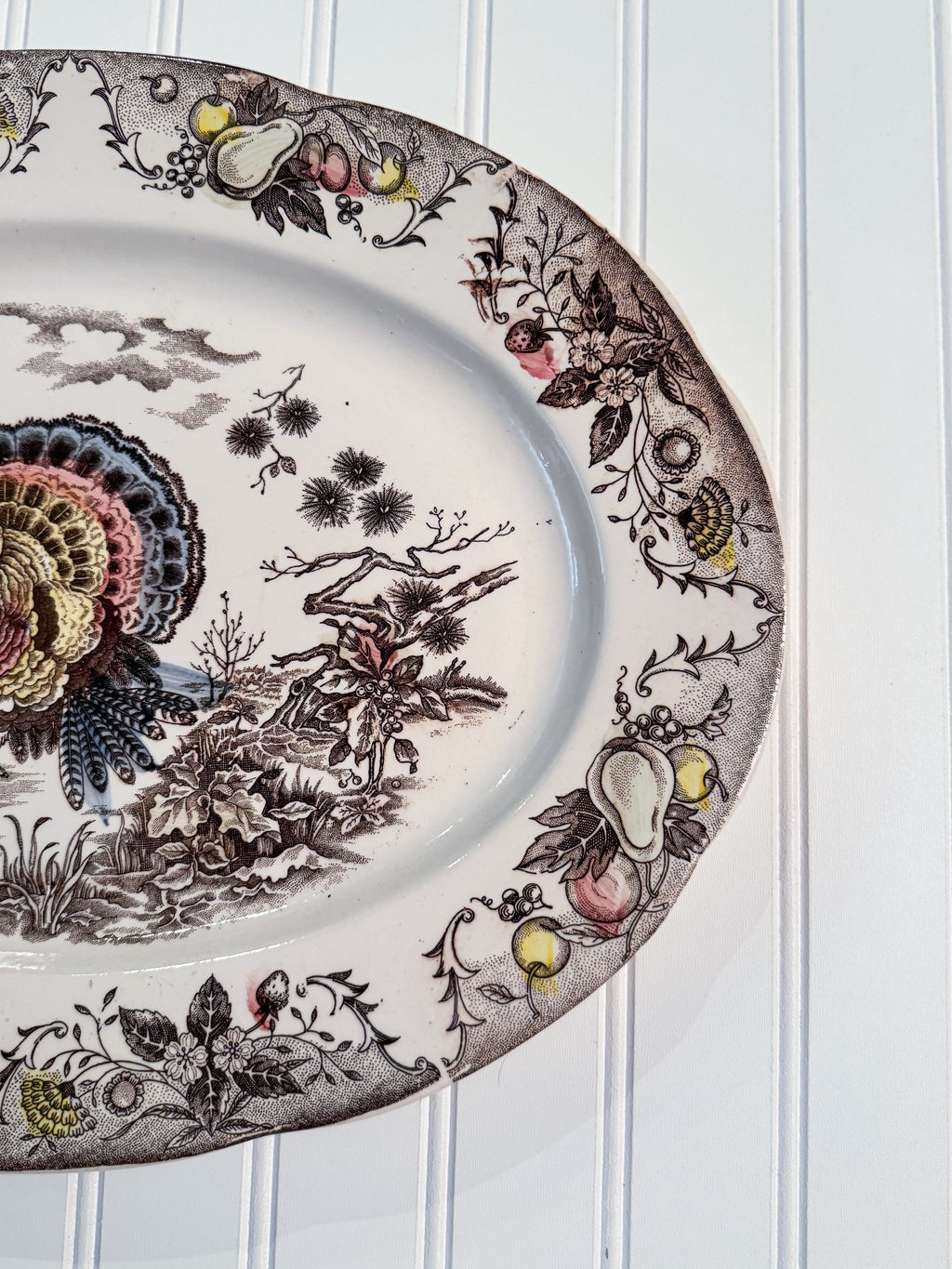 Vintage Mid-Century Rossini Turkey Platter | Made in Japan