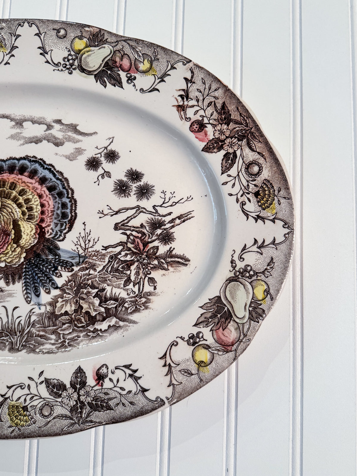 Vintage Mid-Century Rossini Turkey Platter | Made in Japan
