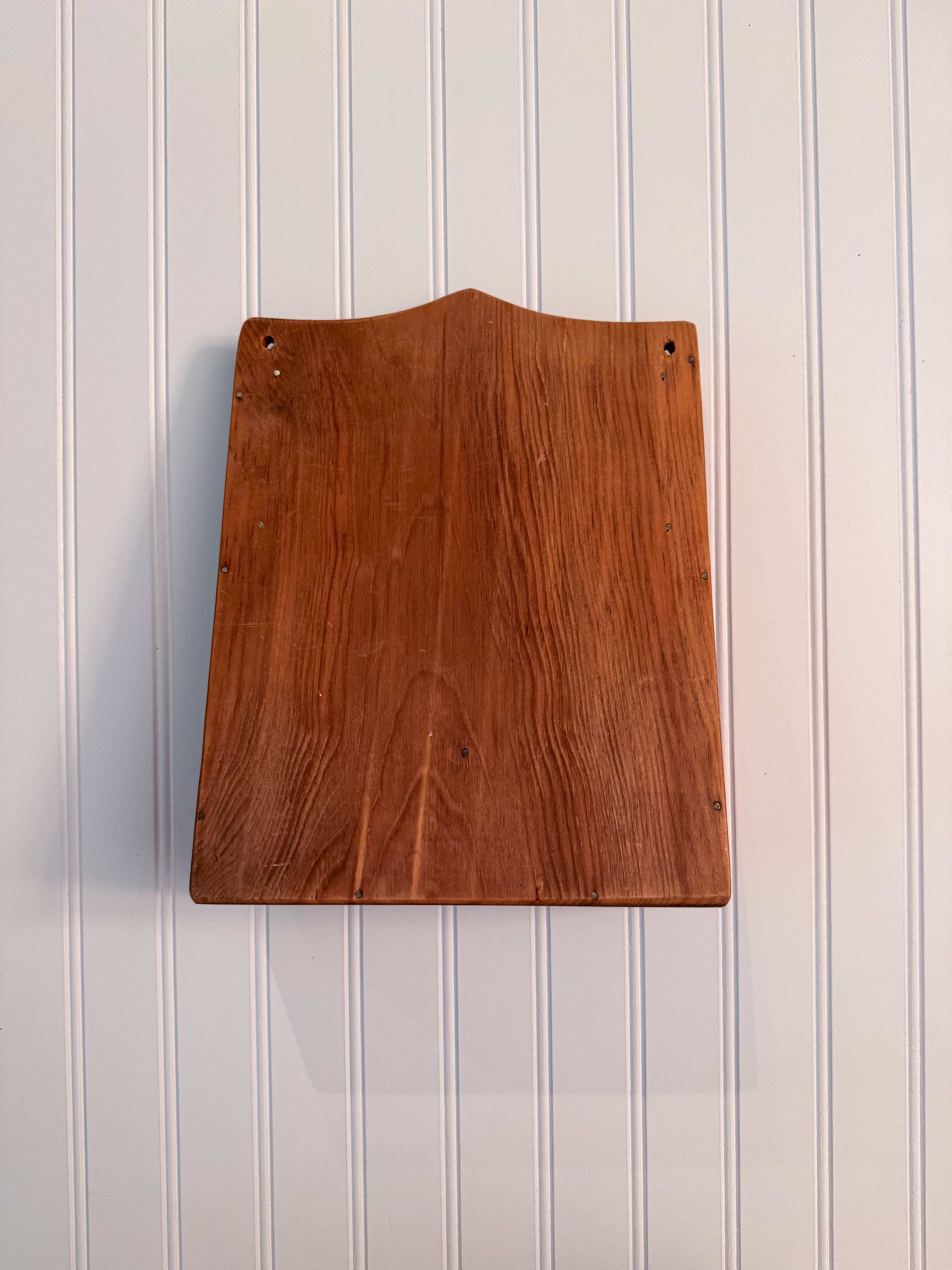 Vintage Wooden Spoon Rack with Drawer | Wall-Mounted Farmhouse Kitchen Shelf