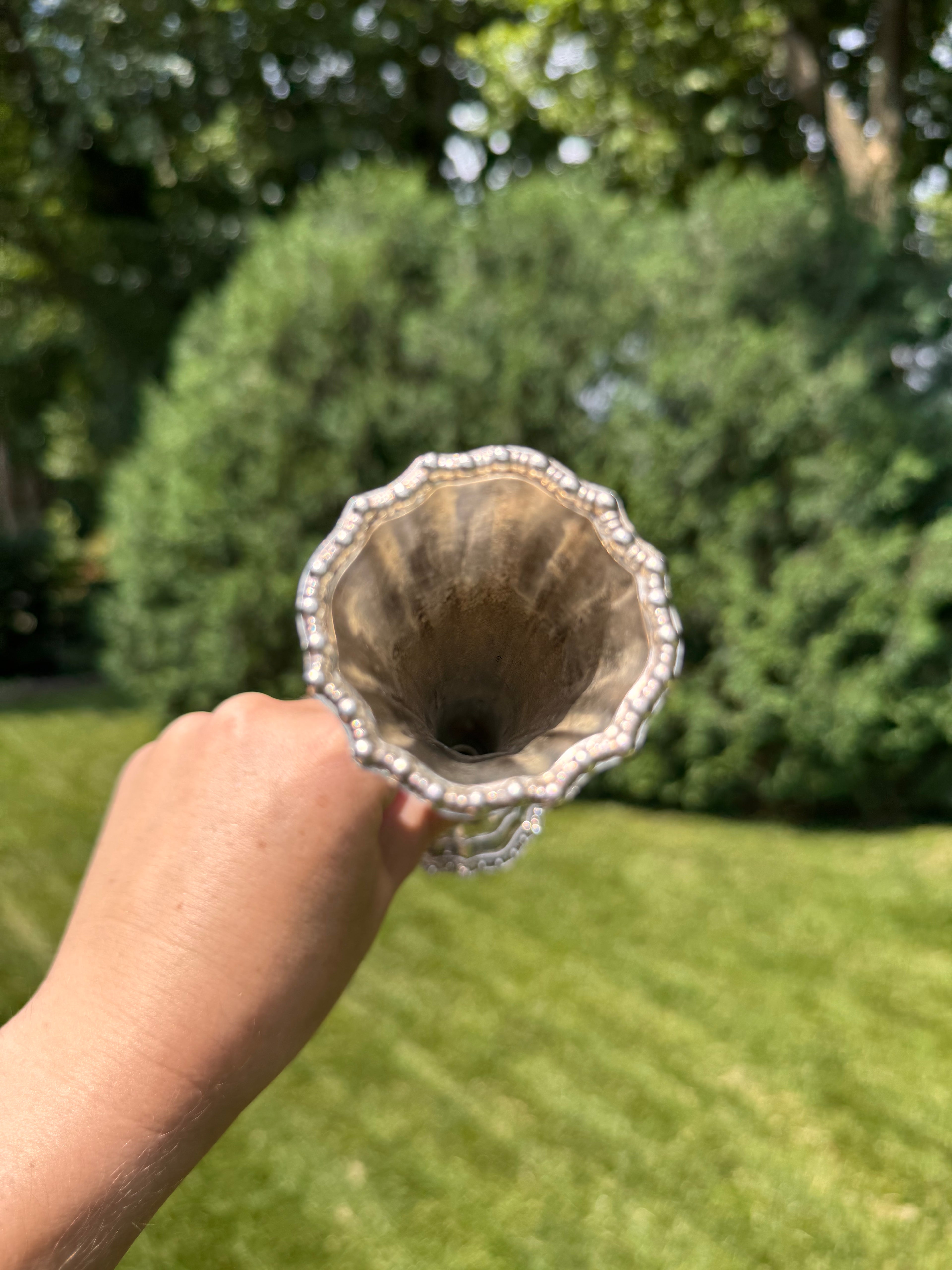 Vintage HMC Avon Silverplate Bud Vase | Hudson Manor Collection | Made in Italy