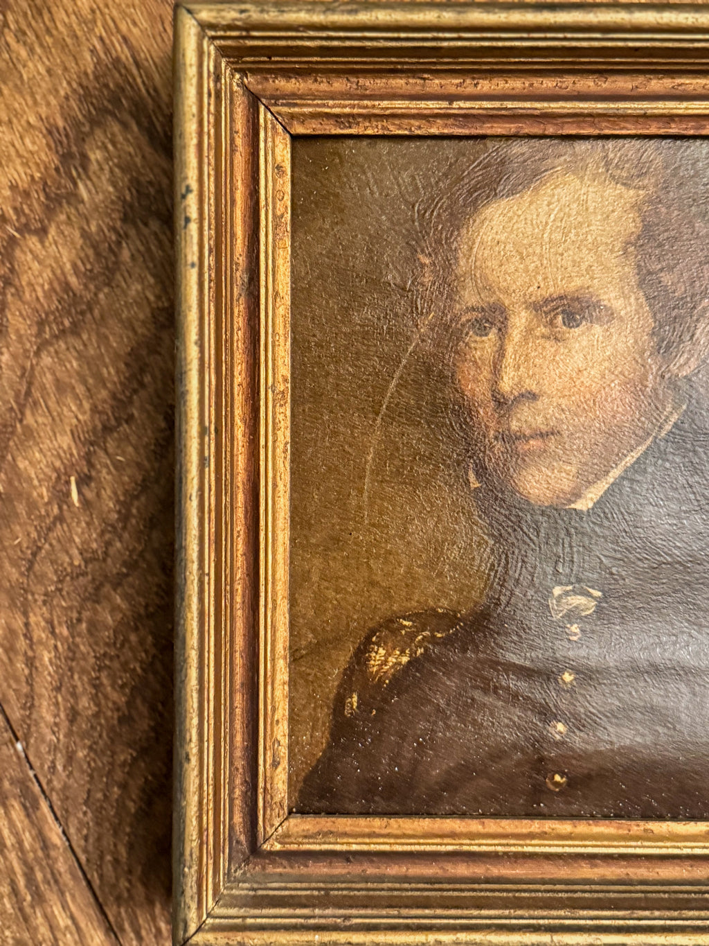 Vintage Major John Biddle Portrait Print | After Thomas Sully, 1818