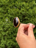 Victorian Garnet Glass Hat Pin | 12”