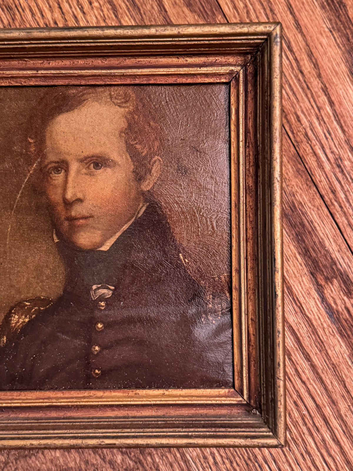 Vintage Major John Biddle Portrait Print | After Thomas Sully, 1818