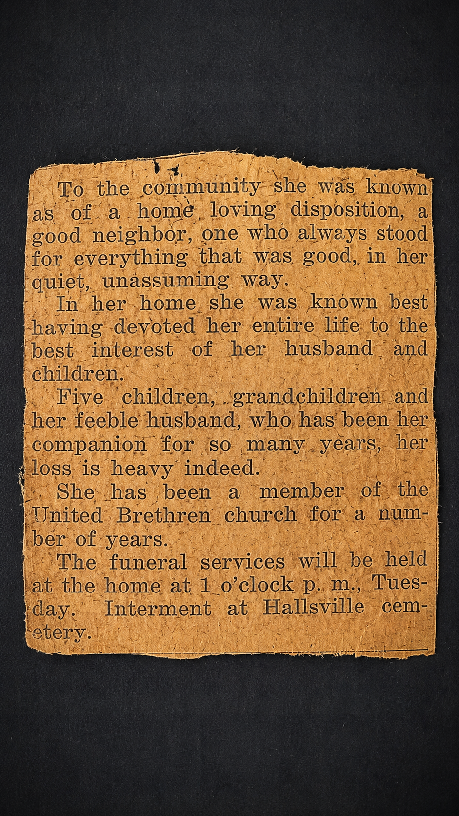 Antique Portrait of Mrs. J. F. Maag with Original Newspaper Clippings, Cincinnati Ohio Provenance
