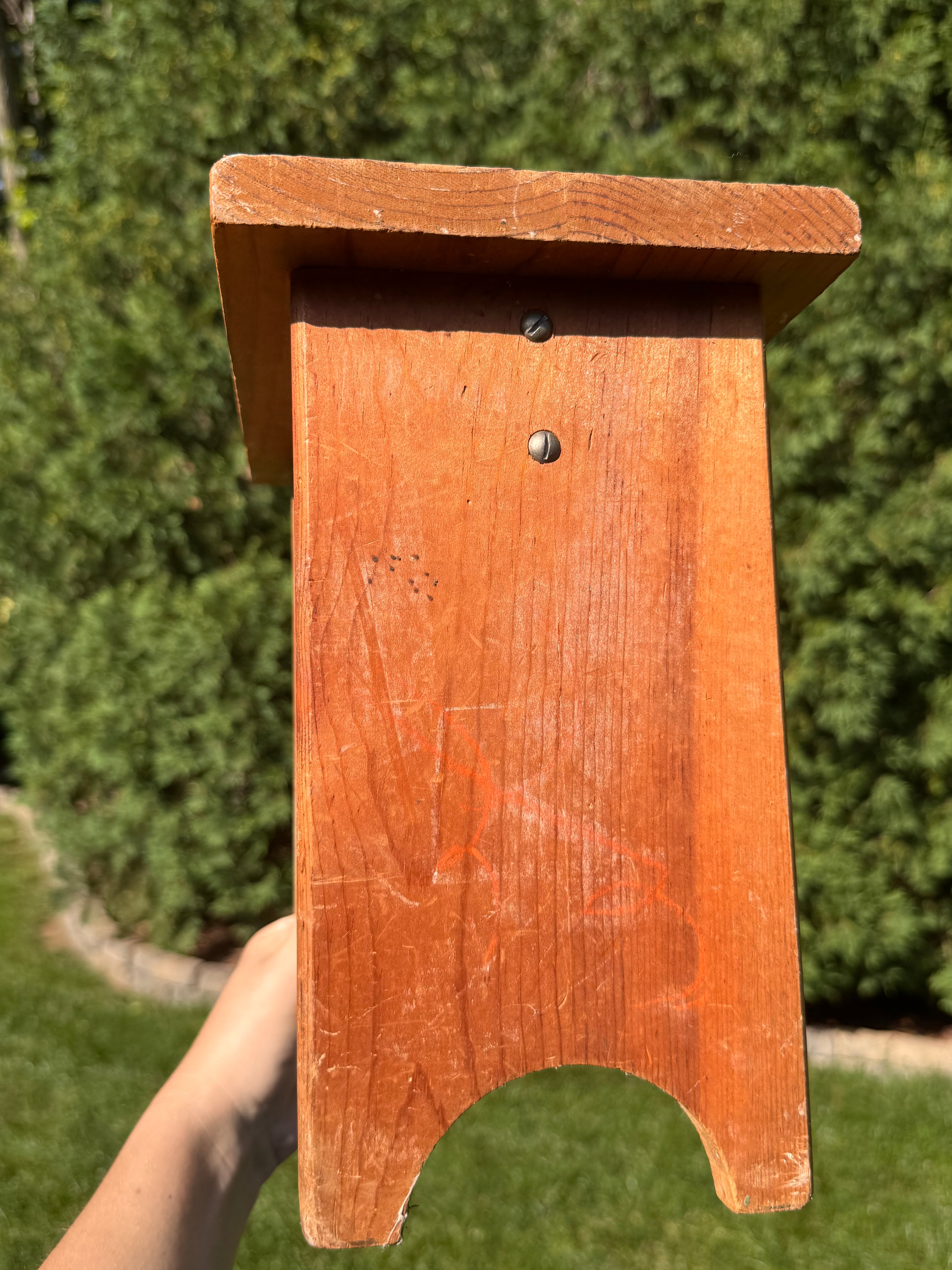 Vintage Solid Wood Display Riser