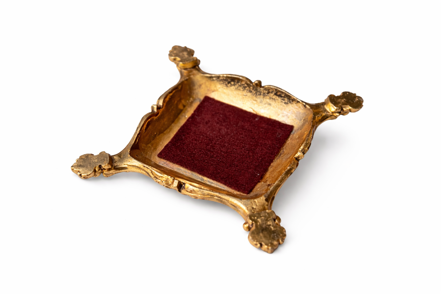 French Marble & Gilt Bronze Clock Base Riser, Salvage Fragment