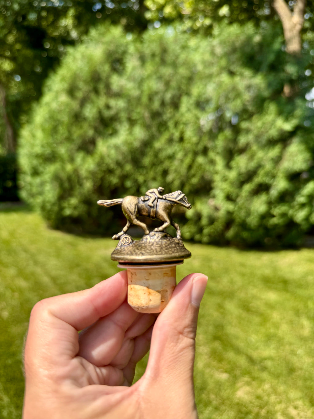 Blanton’s Horse Bottle Stopper Set (B, A, N, N) – Set of 4