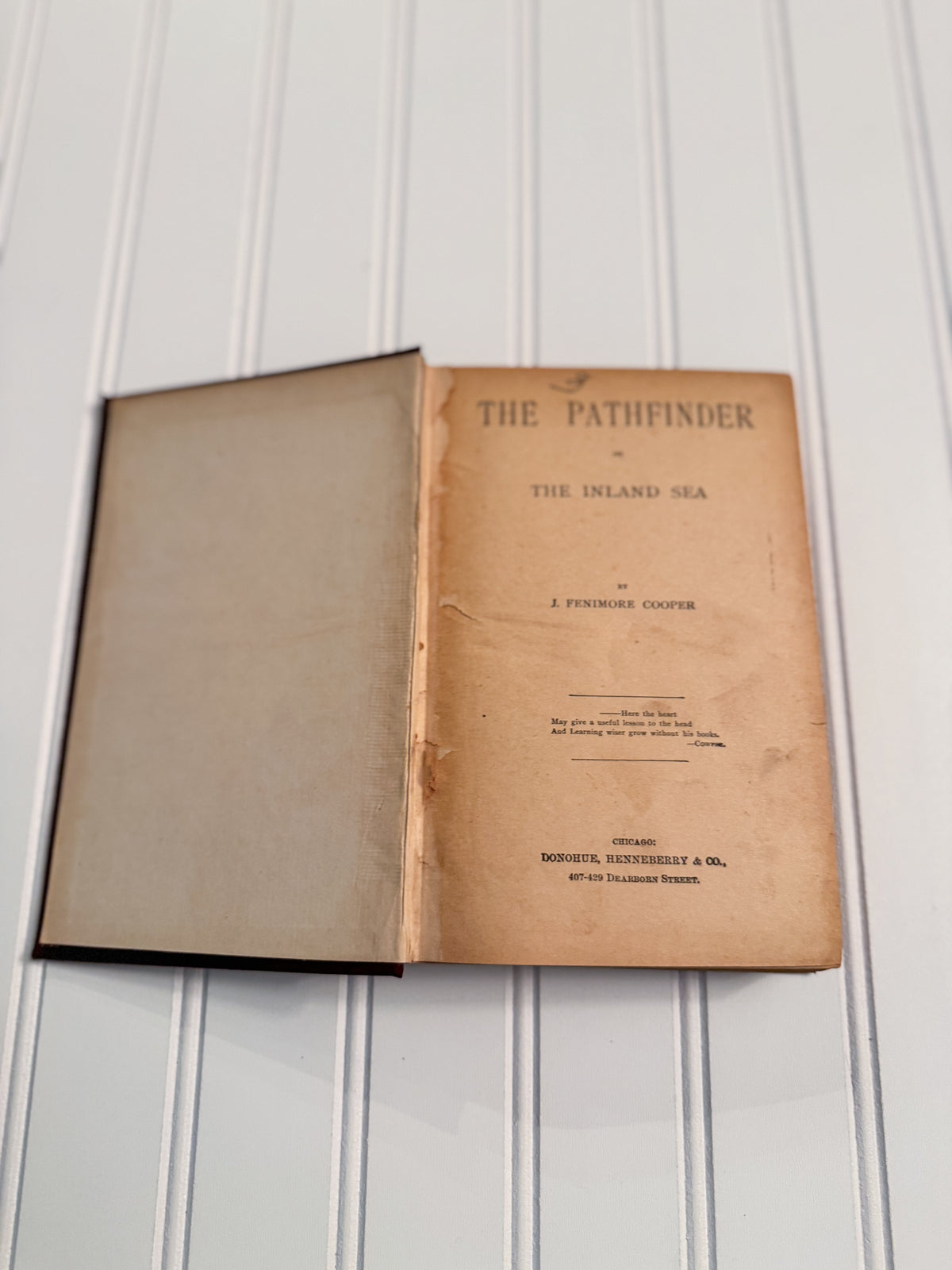 Antique The Pathfinder; or, The Inland Sea | James Fenimore Cooper