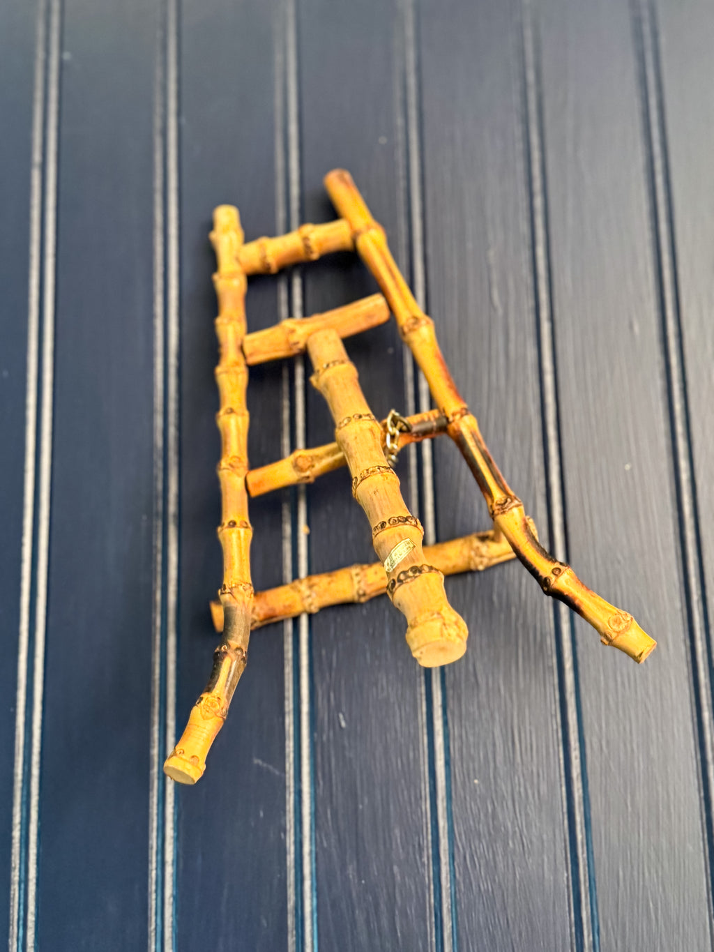 Vintage Bamboo Display Easel | Smaller