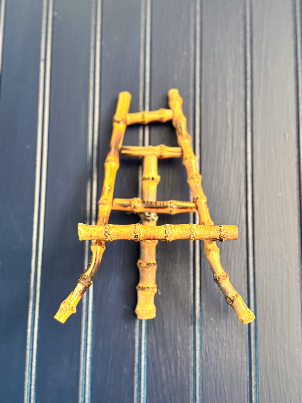 Vintage Bamboo Display Easel | Smaller