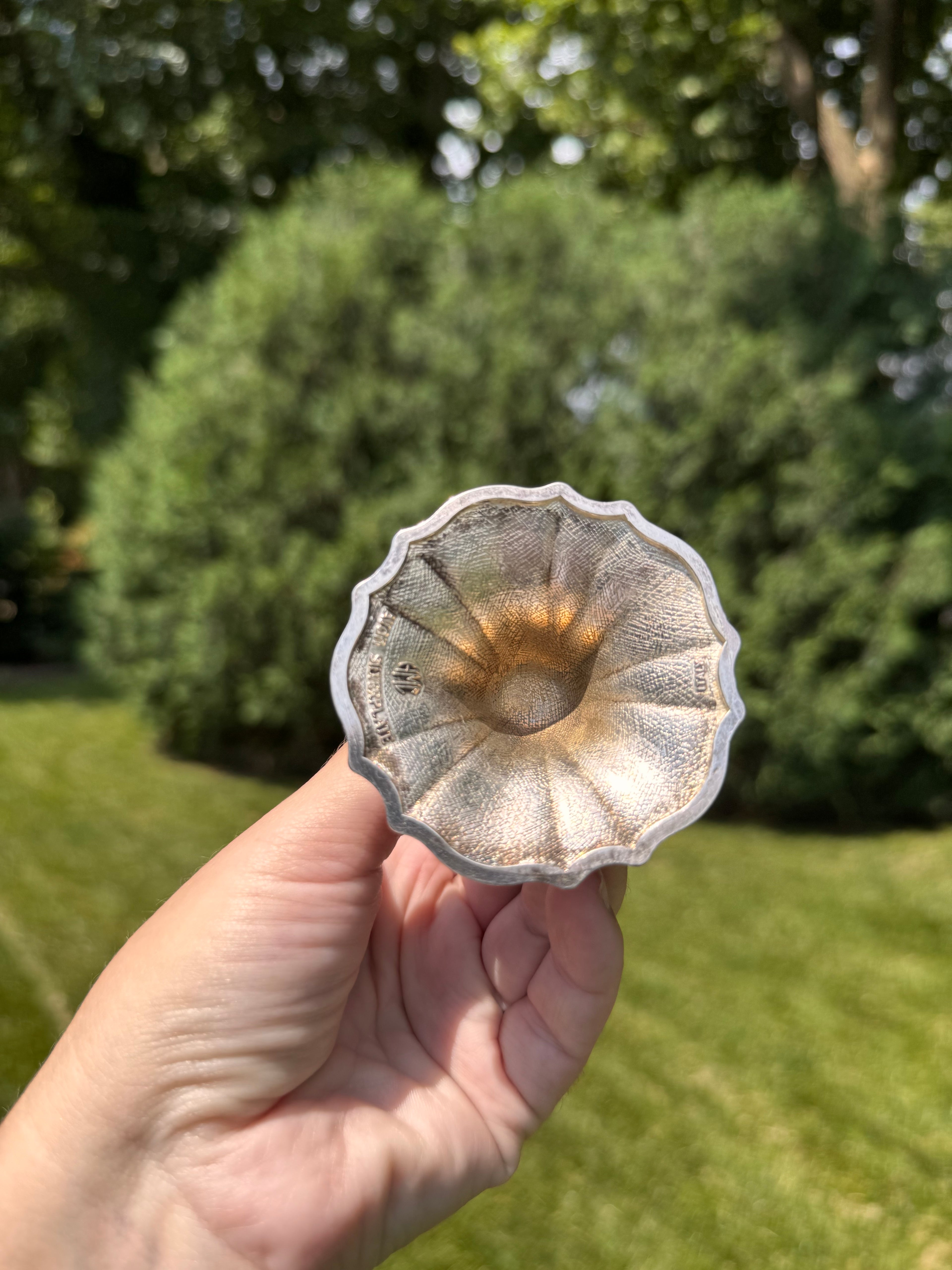 Vintage HMC Avon Silverplate Bud Vase | Hudson Manor Collection | Made in Italy