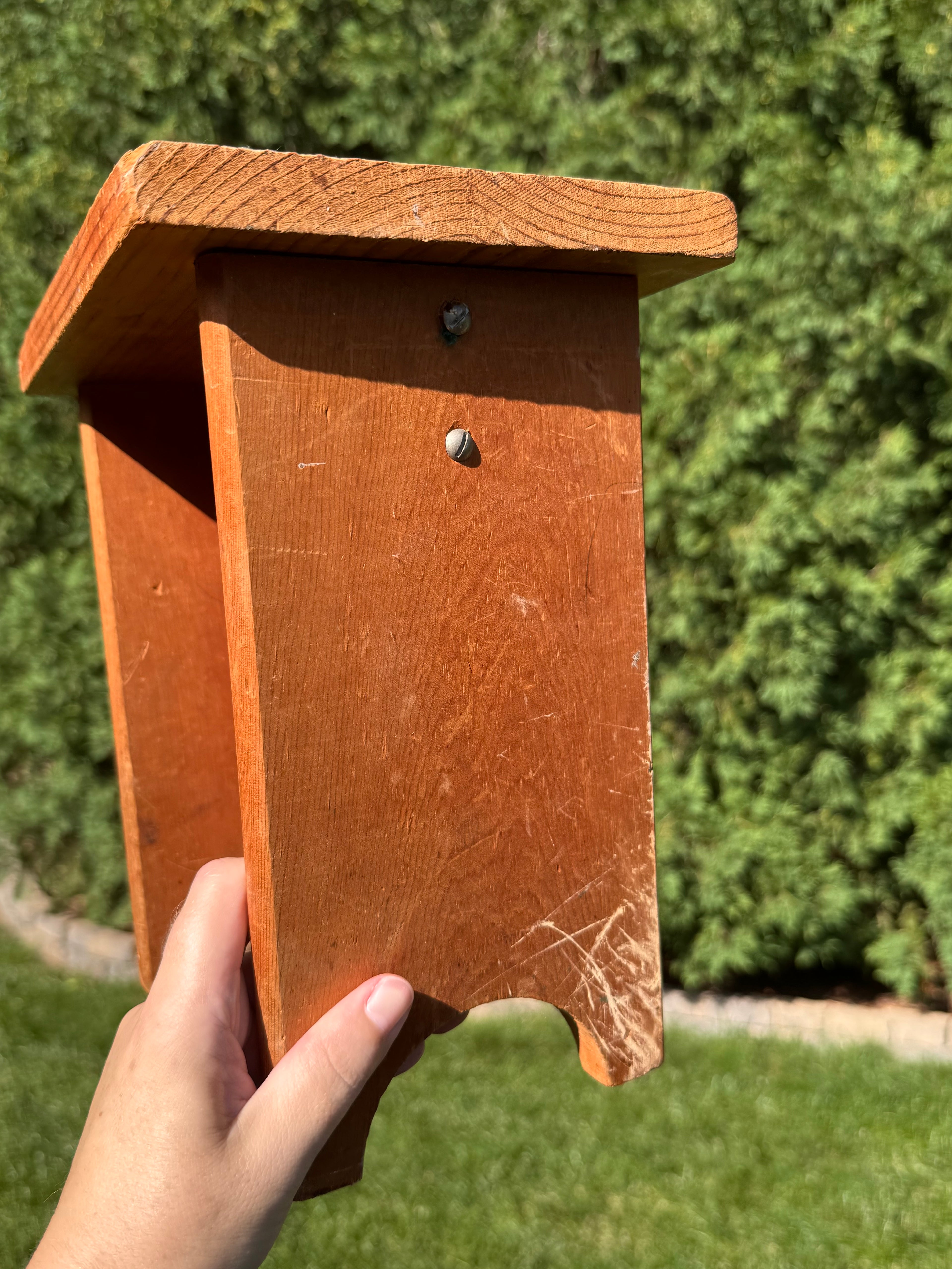 Vintage Solid Wood Display Riser