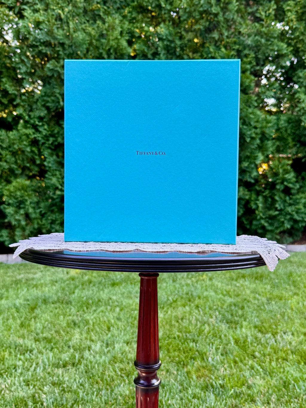 Tiffany & Co. Crystal Stemware Set with Original Tiffany Blue Box