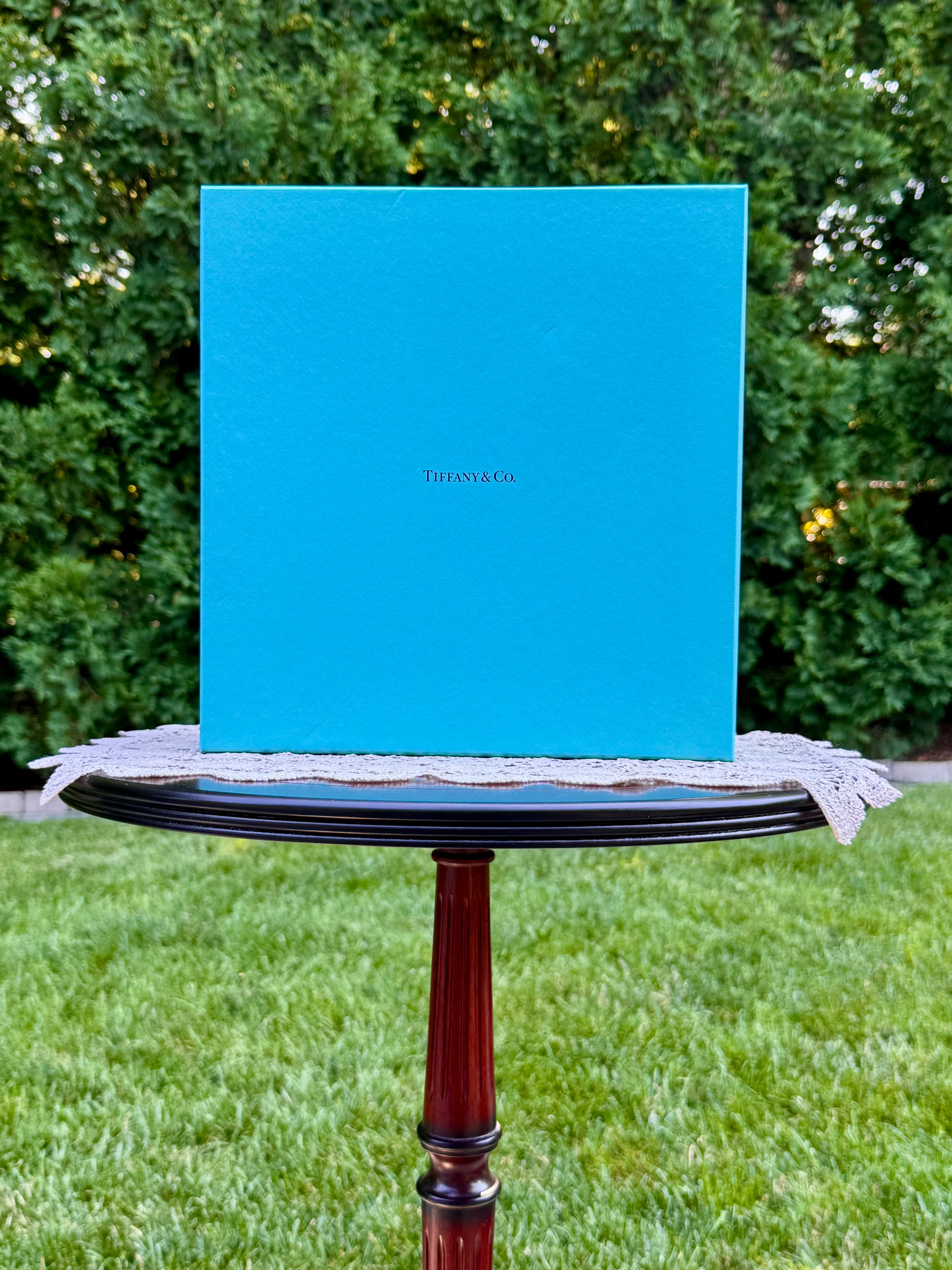 Tiffany & Co. Crystal Stemware Set with Original Tiffany Blue Box