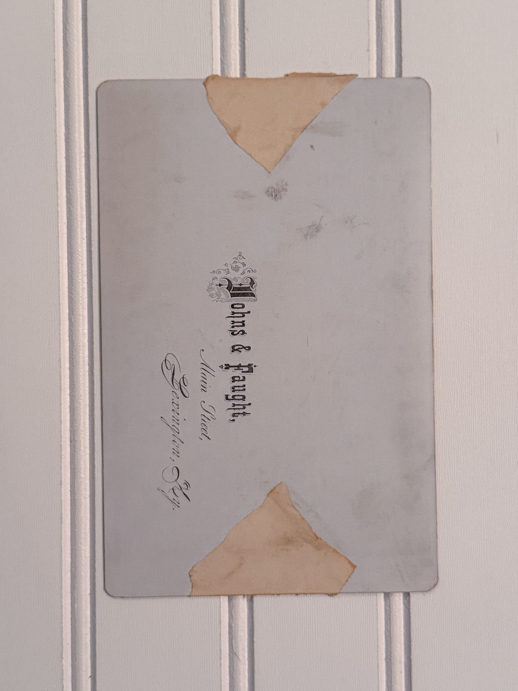 Antique Cabinet Cards | Set of 3 | Reading, PA & Lexington, KY