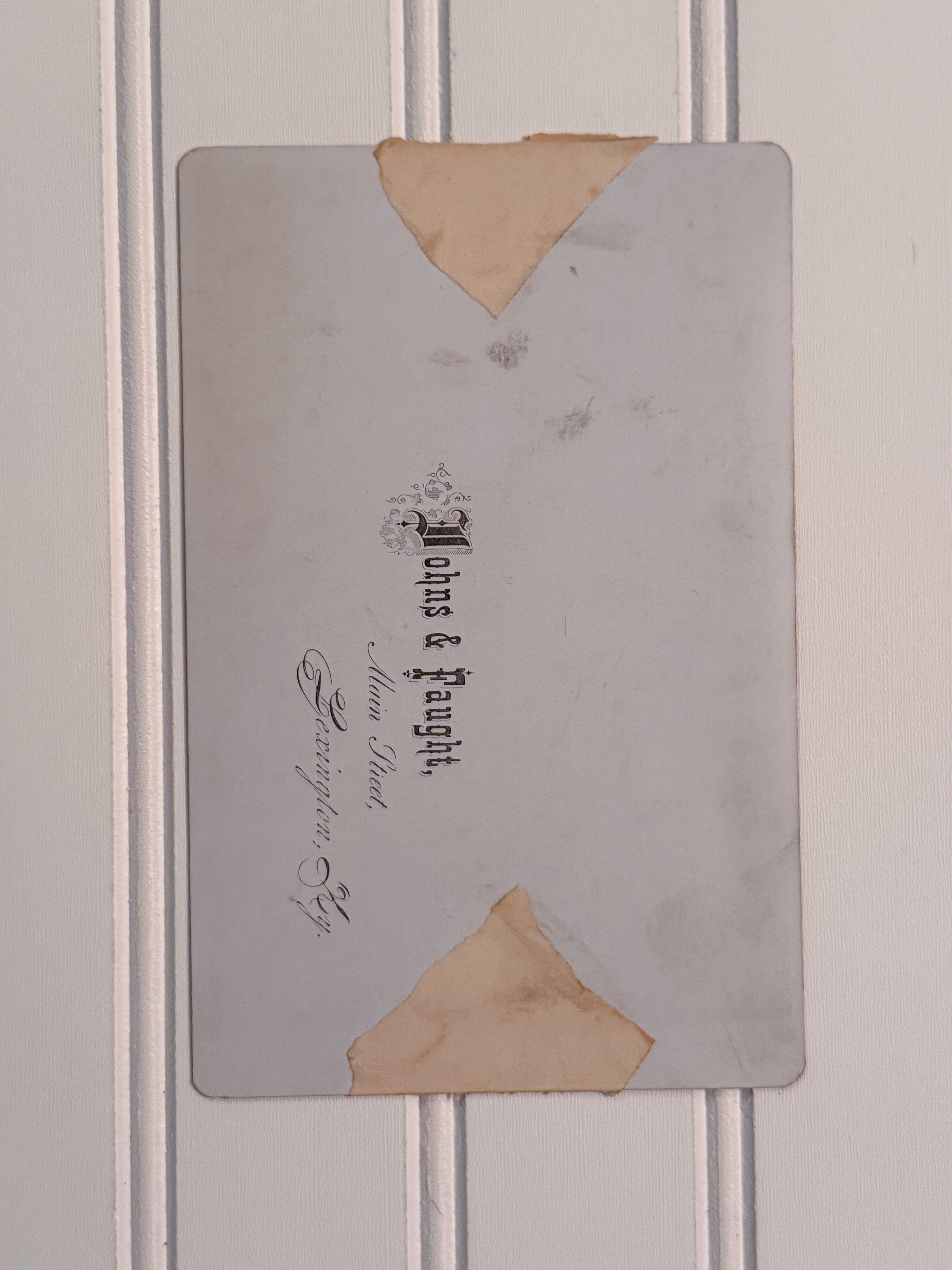 Antique Cabinet Cards | Set of 3 | Reading, PA & Lexington, KY