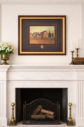 Framed Equestrian Study Print | Ralph Lauren Style Wall Art