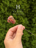 Sequin Beaded Stick Pin | 4.5”
